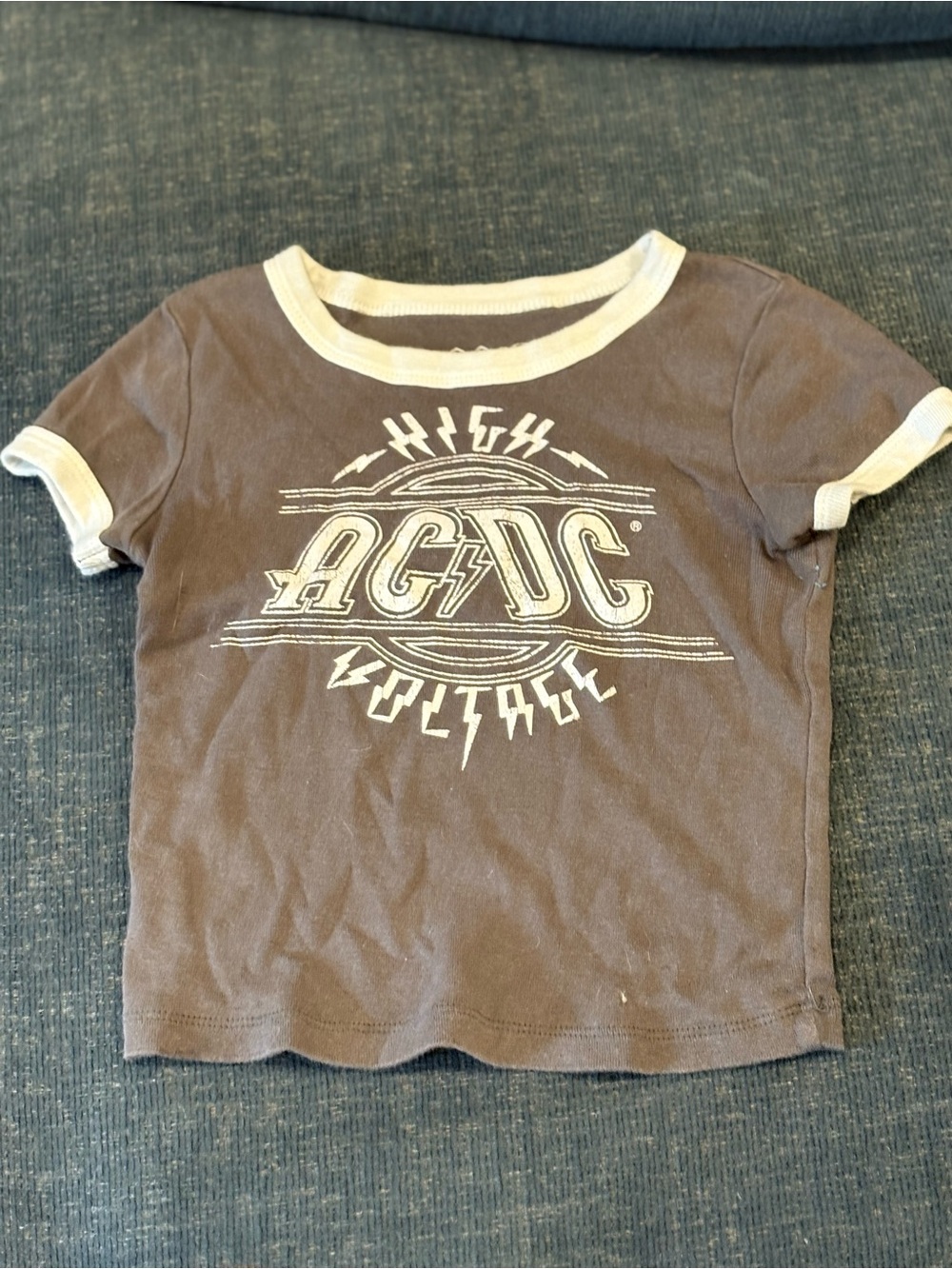Girls size 6, AC/DC T in great condition